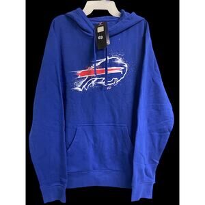 Fanatics Buffalo Bills Primary Logo Pullover Hoodie- Size L-NWT